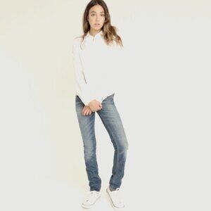 ACNE Jeans Kex Le Blue Straight Leg Skinny 28